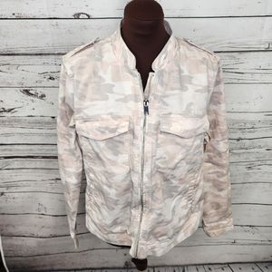 DKNY Camouflage Zippered‎ Jacket